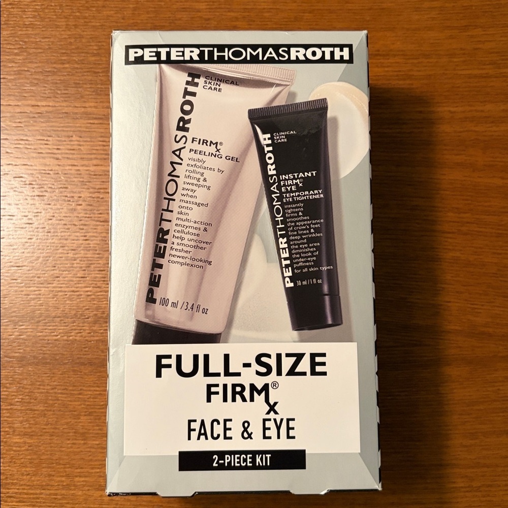 Peter Thomas Roth Skincare  FIRMx Face Eye Treatment Peeling Gel Instant Firm